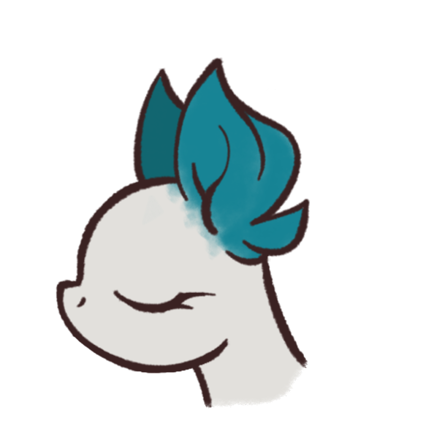 Colored Overside in default Fluff Color (Fully Colored Ear)