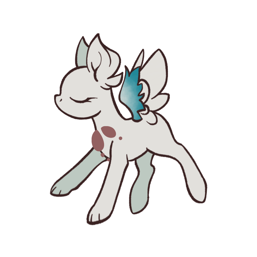 Extended Top Wing Fluffs