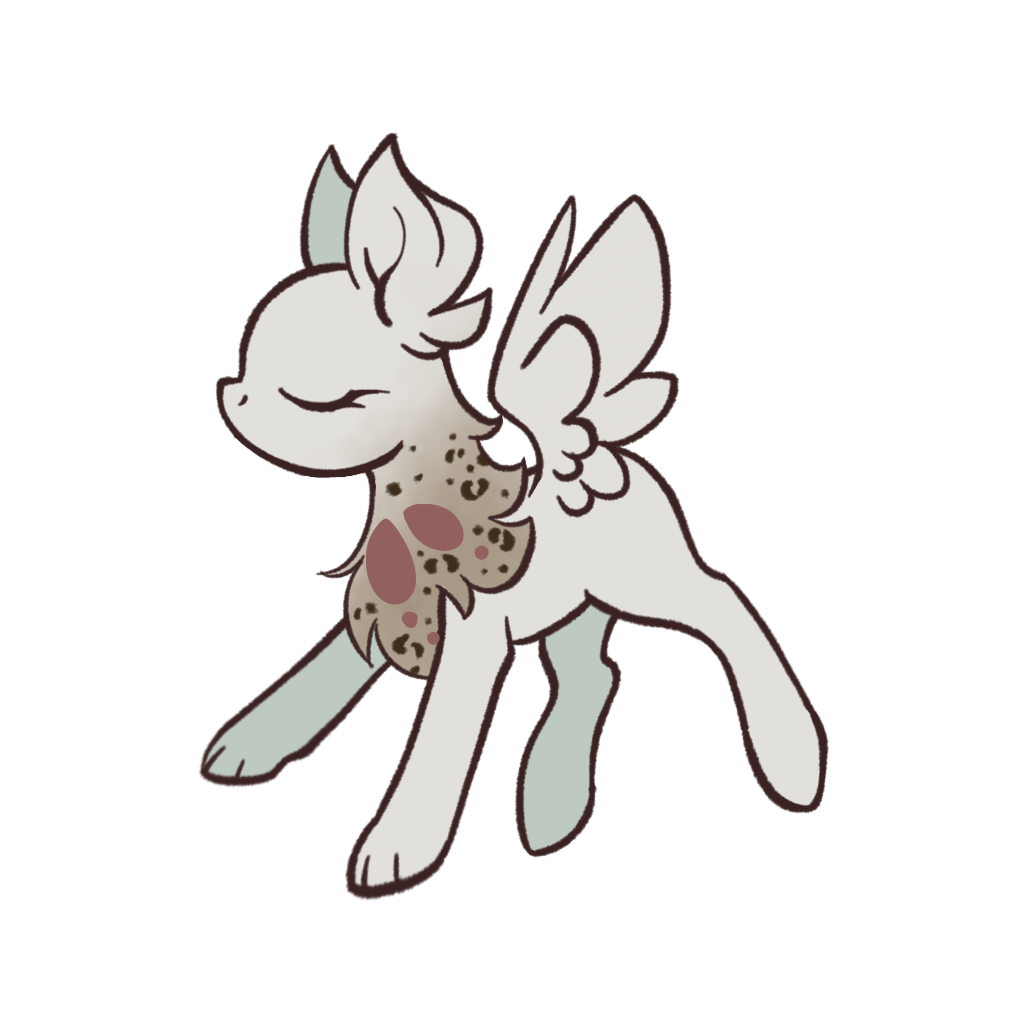 Animal Pattern Collar Fluff