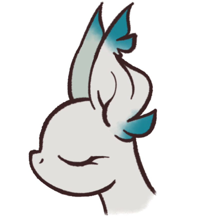 Top Ear Fluffs in the Default Fluff Color