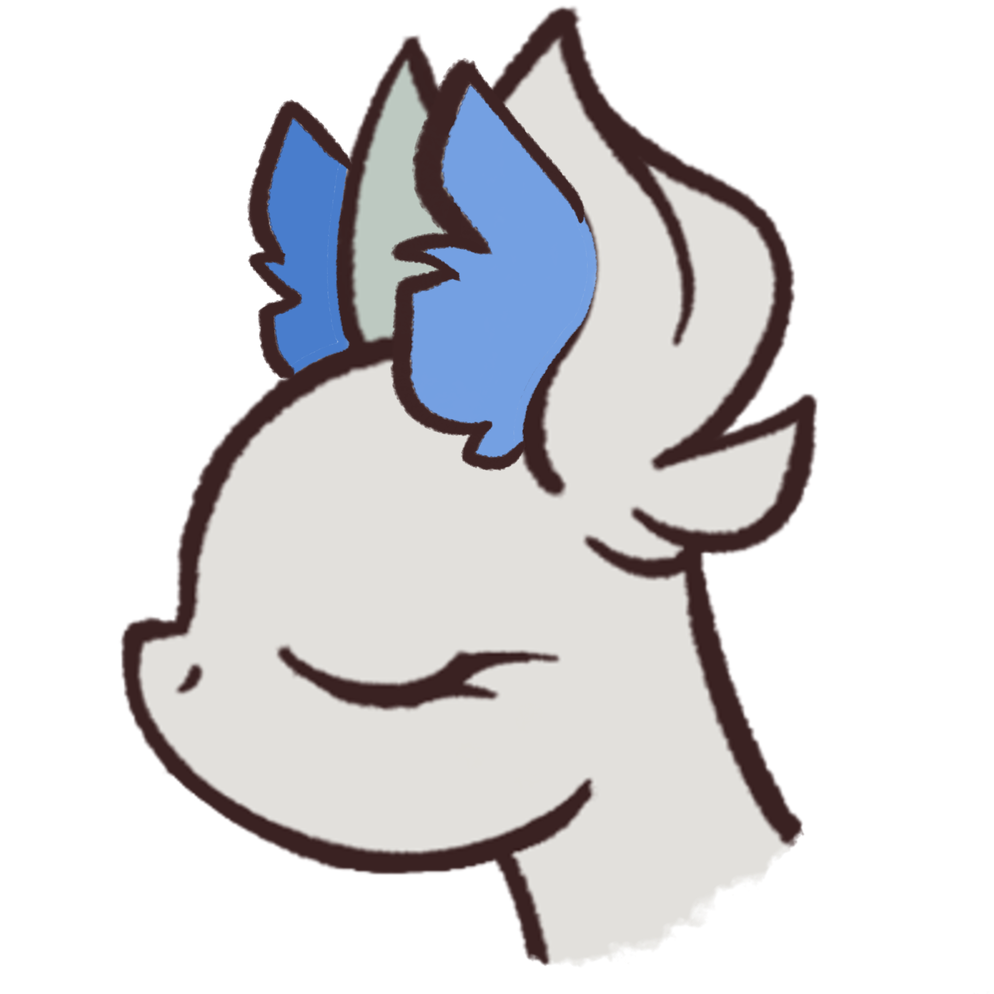 Inner Ear Fluff in Different Color than the Default Fluff Color