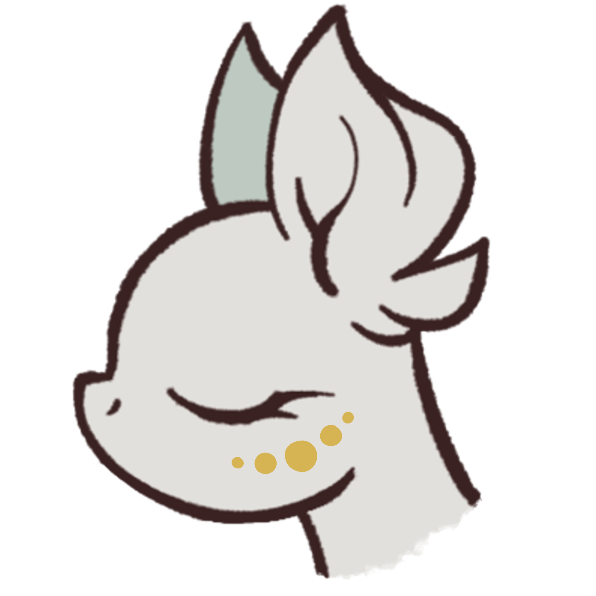 Extended Crown Freckles Pattern